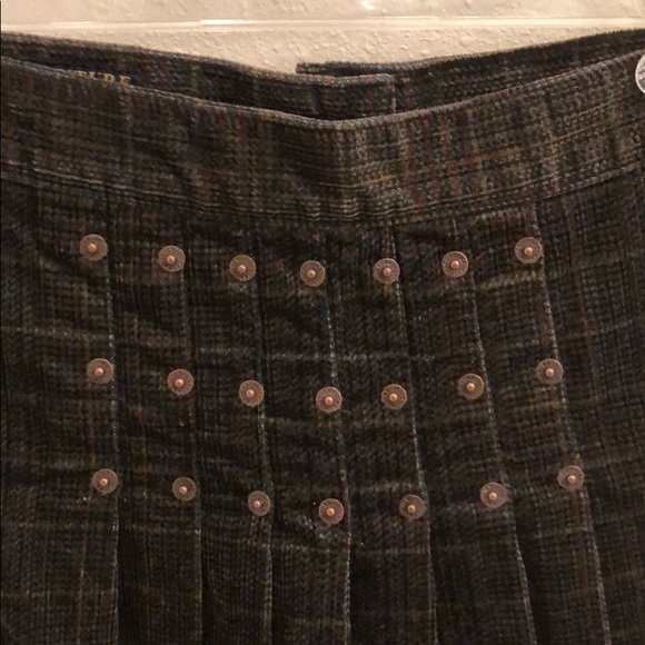 Vintage new Juicy Couture corduroy gladiator skirt - Picture 3 of 10